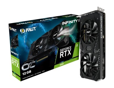 PALIT Grafička kartica GeForce RTX 3060, 12 GB GDDR6, 192-bit
