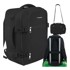 NORTHIX Putni ruksak 40x25x20cm, 20L, 2-u-1 torba, crna