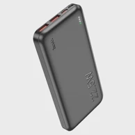 HOCO Power bank J101, 10000 mAh, PD QC, 3 A, 22.5 W, crni