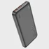 HOCO Power bank J101, 10000 mAh, PD QC, 3 A, 22.5 W, crni