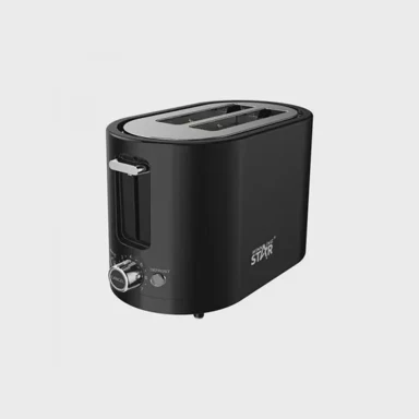WINNINGSTAR Toster DA01180, 2 utora, 6 razina tamnjenja, 750 W, crna