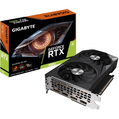 GIGABYTE Grafička kartica RTX 3060 Gaming OC 2.0, 8GB, GDDR6