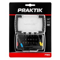 PRAKTIK Set bitova 23/1, S2 steel