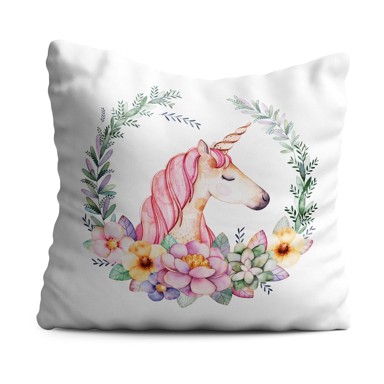 OYO KIDS Dječji jastuk Elegant Unicorn 40x40 cm