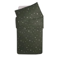 JOLLEIN Posteljina, 2-dijelna, 100 x 140 cm, Stargaze Leaf Green