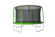 LEGONI Trampolin AERO sa zaštitnom mrežom 425 cm, zeleni