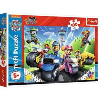 TREFL Puzzle Paw Patrol na motorima, 100 kom