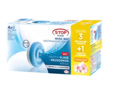 CERESIT Tablete protiv vlage cvjetna livada 3+1×450 g