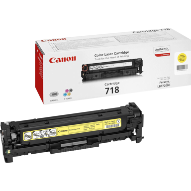 CANON Toner CRG-718 Y, originalni, žuti, 1 kom