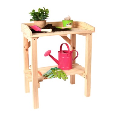 ESSCHERT DESIGN Stol za njegu biljaka, drvo, prirodna