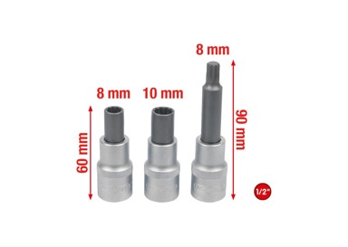 KS TOOLS Specijalni čep za aluminijske naplatke, za višedijelne oz naplatke, 3-dijelne