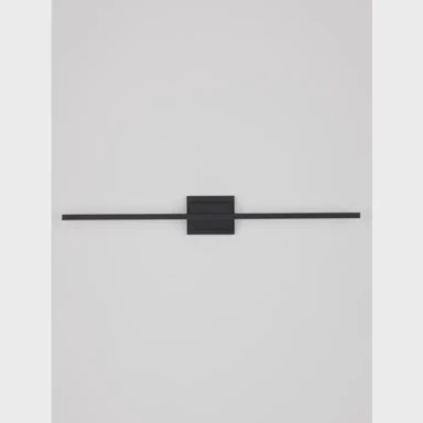 Zidna lampa Azure, LED 21 W, 3000 K, 1000 lm, IP20, crna