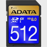 ADATA Memorijska kartica Premier Extreme SDXC SD8.0, 512GB, crna, SD Express, UHS-I U3, Class 10, V30