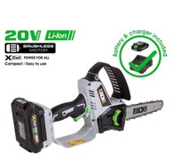 ADK Akumulatorska pila za grane SF8J133-1 20 V baterija 2 Ah brzi punjač