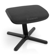 NOBLECHAIRS Naslon za noge 2, NBL-FR-PU-BED, crna