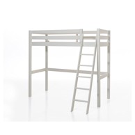 VIPACK Bijeli dječji povišeni krevet Pino, 90 x 200 cm