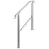 VEVOR Ograda za stepenice BXG-3STEP, 106 x 86 cm, srebrna