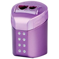FABER-CASTELL Šiljilo PVC s PVC kutijom, 183900, 2 rupe, RollOn Sparkle, sortirano