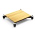 NORSTONE Stalak za HI-FI komponente Spider Base, bamboo, modularni, 652 mm