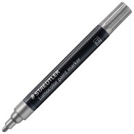 STAEDTLER Marker 349-81 akrilni lumocolor 2,4mm, srebrna