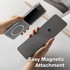 RINGKE Magnetni novčanik Folio Grip za Samsung Galaxy Z Flip7, smeđi