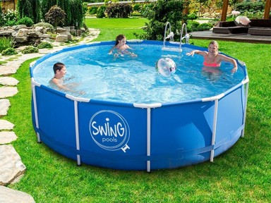 MOUNTFIELD Bazen Swing Frame Splash, 3,66 x 0,91 m