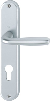 HOPPE Kvaka Maribor 1766/3022P PZ F1 sa štitom, aluminij