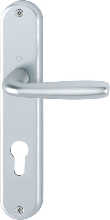 HOPPE Kvaka Maribor 1766/3022P PZ F1 sa štitom, aluminij