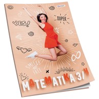 CONNECT Bilježnica za matematiku, 3. i 4. razred, Premium Girl