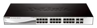 D-LINK Switch DGS-1210-28, 24x GE, 4x SFP, upravljiv