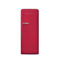 SMEG Hladnjak FAB28RDRB5, retro, kombinirani, 172 cm, 244/26 l, energetski razred D, crveni