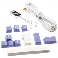 DUCKY Gaming tipkovnica One 2 Pro Mini White Edition, RGB LED - Cherry Silent Red-DKON2061ST-SDEPDWWT2