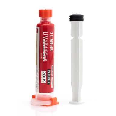 Maska za lemljenje (soldermaska), 10 ml, crvena