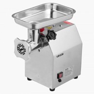 VEVOR Električna mašina za mljevenje mesa 375 x 240 x 420 mm 3,2 kg/min, srebrna