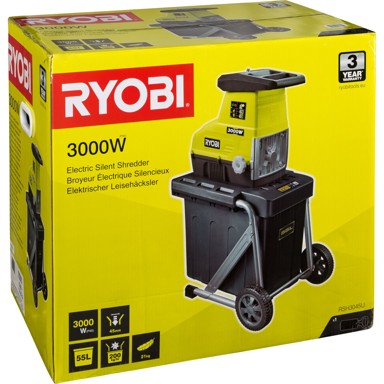 RYOBI Električna sjeckalica RSH3045U, 3000 W