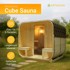 HOMESTAR Vanjska bačvasta sauna Nolvik XXL