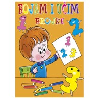 GRAFOTISAK Bojanka A4, 16 listova, bojom i učim brojeve