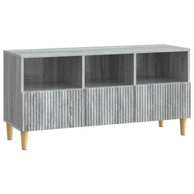 TV ormarić, 102 x 34,5 x 50 cm, konstruirano drvo, siva sonoma