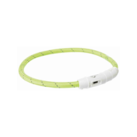 TRIXIE Ogrlica za pse USB, silikon, L-XL, zelena