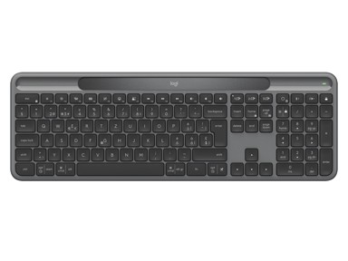 LOGITECH Tipkovnica K980 Signature Slim Solar+ Wireless, grafitna