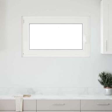 Prozor za podrum Risor 100 x 60 cm, PVC i staklo, trostruki sloj, nagibanje i okretanje lijevo, antracit