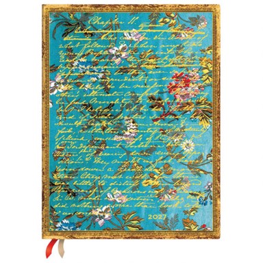 PAPERBLANKS planer dnevni 2027 Persuasion Flexi Ultra, 17,5 x 22,5 cm, s gumicom