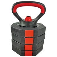 EB FIT Podesivi kettlebell, kompozitni, 10 kg, 4 × 2,5 kg