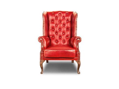 CHESTERFIELD Fotelja Cathedral, 1-sjedište, Red