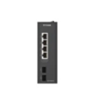 DLINK Industrijski switch DIS-100G-06 6-Port Gigabit Unmanaged, crni
