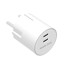 MOBILE ORIGIN Adapter PW33 30 W 2× USB-C, bijeli