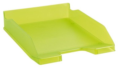 Ladica za spise Combo, prozirno žuta