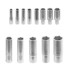 PROCRAFT Set nasadnih ključeva WS-108/72, crna