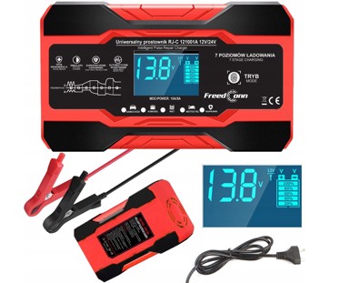 FREEDCONN Punjač baterija RJ-C 121001A 12 V 10 A / 24 V 5 A