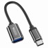 YESIDO USB-C na Lightning adapter GS03, crna